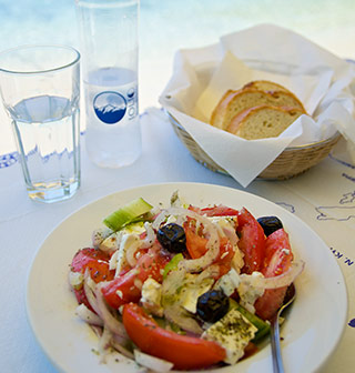 Bilde av: Gresk salat